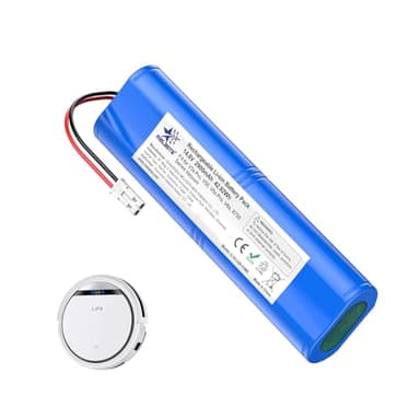 melasta Li-ION Batterie pour iLife V3s Pro, V40, V50, V5s Pro, V5x, V80, V8s, V85, X750 séries, 14,8V 2900mAh pour Medion MD13202, MD18500, MD18501, MD18600, MD19510, MD19511 Robot Aspirateur