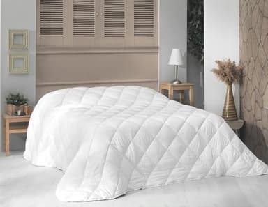 Parade Home® Couette 220x240, De Luxe Tous Les Ans, Couette 4 Saisons 220x240 Blanc- Couette Toutes Les Années Couette 2 Personne, Couette Anti Allergie, Respirante Et Lavable (Blanc,240x220)