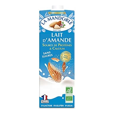 La Mandorle - Lait D'Amande Sans Sucre 1L - Unité