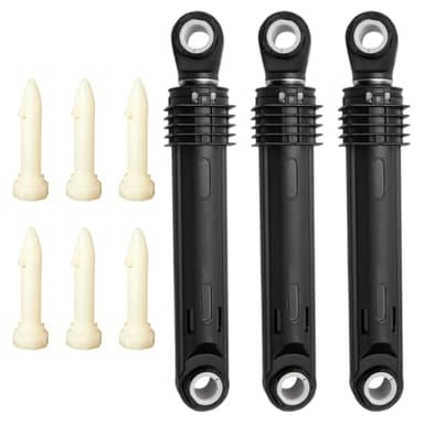 3 amortisseurs de lave-linge 383EER3001G 4901ER2003A avec goupilles de fixation pour lave-linge LG 383EER3001F, 383EER3001H, 383EER3001J