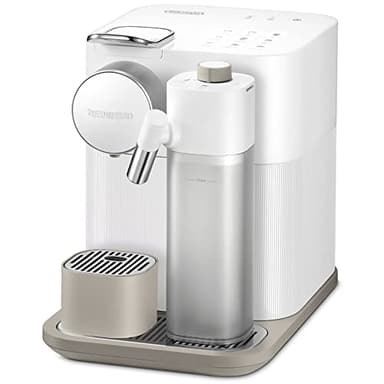 Nespresso De'Longhi Machine à café Gran Lattissima EN640.W avec système de lait automatique, pression 19 bar, 1400 W, Blanc