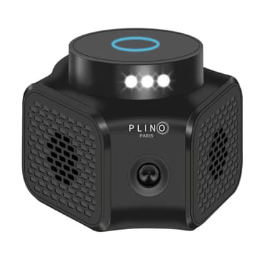 PLINO Ultrason Souris et Rats Puissant à Large Portée - Répulsif Souris pour Intérieur avec Lumière LED - Ultrason Rongeur pour Maison, Appartement, Cave, Restaurant, Grenier, Garage (1 Unité)