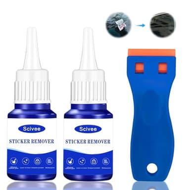 Dissolvant Adhésif - Enlève Les Étiquettes Tenaces et Résidus de Colle, Retrait Rapide de Colle