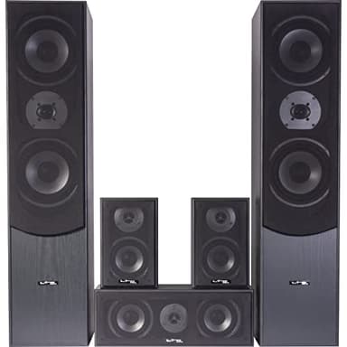 LTC E1004BL Pack de 5 enceinte 5.1 180 W Noir