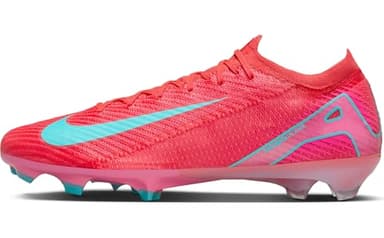 Nike Homme Mercurial Vapor 16 Elite FG Low-Top Fußballschuh Chaussure de Football, Ember Glow Aurora Green, 45 EU
