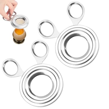 Ouvre Oeuf à La Coque, 2pcs Coupe Oeuf à La Coque Pince dur Inox, Ciseaux Coquille Ouvreur D'Oeufs Gourmet en Acier Inoxydable Découpe pour Ustensiles Accessoire de Cuisine Restaurant