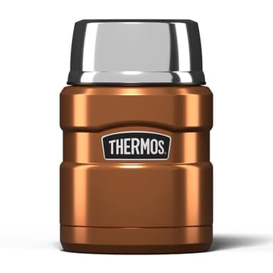 Thermos Stainless King Gourde alimentaire avec couvercle Cuivre 470 ml