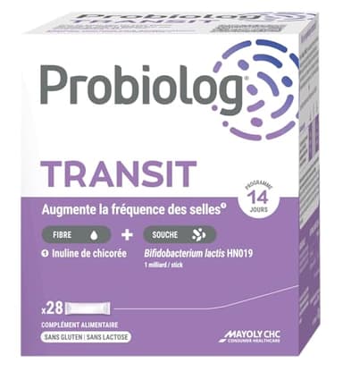 Mayoly Spindler Probiolog Transit 28 Sticks