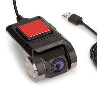 150° 1080P USB DVR 4 Objectif Vision Nocturne Dashcam Dash Video Recorder Caméra Frontale + 32GB TF pour Android 11 12 13 14 Autoradio