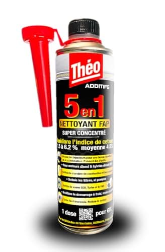 Théo - Nettoyant FAP|DPF Cleaner : Décrassage Turbo, Catalyseur & Filtre à Particules sans Démontage pour Plus de Performance et Moins de Consommation - 500 ML