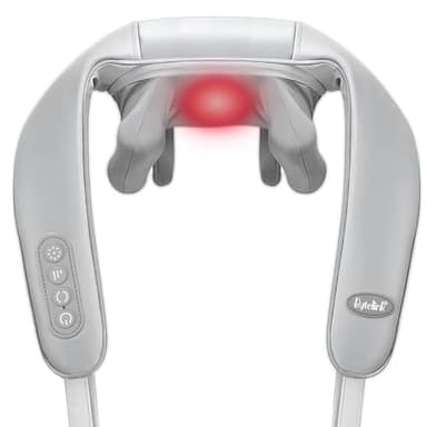 Masseur Cervical, Massage Cervicales et Cou, Masseur Dos et Cervicales, Masseurs Électriques Chauffant avec 3 Vitesses Réglables, Cadeau Noel Homme, Femme, Maman, Papa