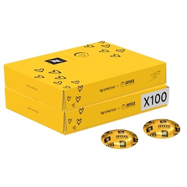 Nespresso Professionnel pour Café Joyeux - 100 capsules (2 boîtes de 50) - Adapté aux professionnels