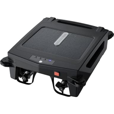 iOCHOW 12 Heures Solaire Skimmer Piscine Hors Sol: Robot de Piscine Automatique à 3 Moteurs, 2 Mode de Nettoyage Robot Piscine sans Fil, Aspirateur Piscine Batterie pour Diverses Piscines jusqu'à 80㎡