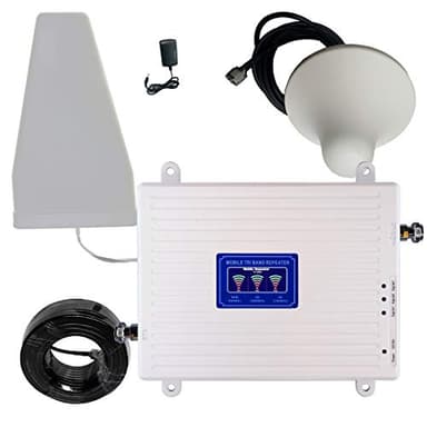 Amplificateur 4G 3G 2G LTE GSM Band 1/3/8, Amplificateur de Réseau Mobile 900/1800/2100 MHz