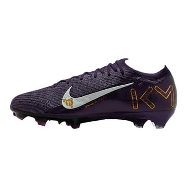 Nike Mercurial Vapor 16 Elite Kylian Mbappe FG Crampons de football bas (FQ8683-500, Grand Violet/Ivoire pâle), Violet/ivoire pâle, 43 EU