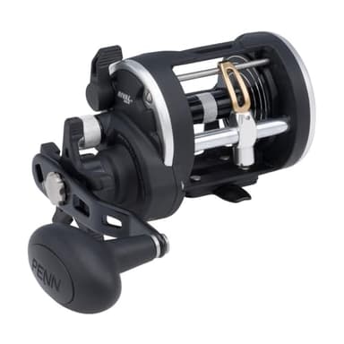 Penn Moulinet Pêche Rival Level Wind RIV15LWLCLH Manivelle Gauche Bateau Traîne Baitcasting Magnetique Frein Big Game