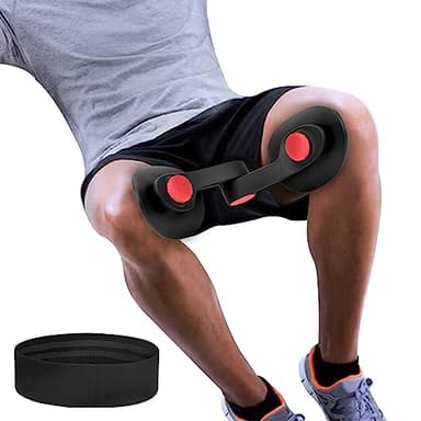 Appareil de Musculation 16KG avec Élastique de Yoga de Force pour la Récupération Post Partum et Les Fessiers d'exercice Équipement d'exercice Portable pour Hommes et Femmes Sport à Domicile Noir