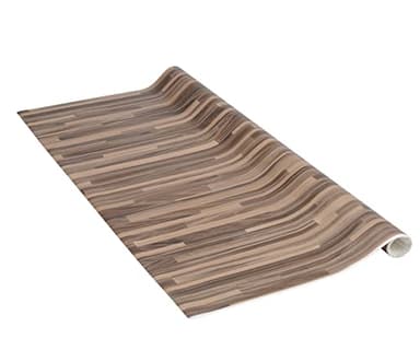 Venilia Papier adhésif | Parquet Marron Aspect bois Marron | 45 cm x 3 m, Épaisseur 95μ | Film autocollant pour meuble et cuisine, film décoratif, papier peint | PVC sans phtalates | Fabriqué en UE