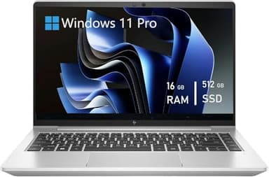 HP EliteBook 645 G9 Ordinateur de bureau, 14" FHD (1920 x 1080), AMD Ryzen 5 Pro 5675U, 16 Go de RAM, 512 Go de SSD, QWERTY clavier, Windows 11 Pro (reconditionné)