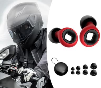 JXAXD Artvive Bouchons d'oreilles anti-ronflement pour moto et 4 tailles XS/S/M/L, C