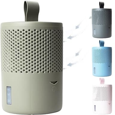 ABSODRY duo family - Déshumidificateur d'air Anti moisissure Non électrique - Absorbeur d'humidité - pour Une Meilleure qualité de l'air - Anti humidité Maison, Salle de Bain, Chambre - Vert