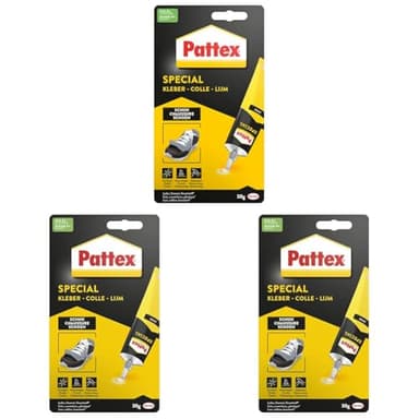 Pattex Colle Spéciale Chaussures - tube 30 gr (Lot de 3)