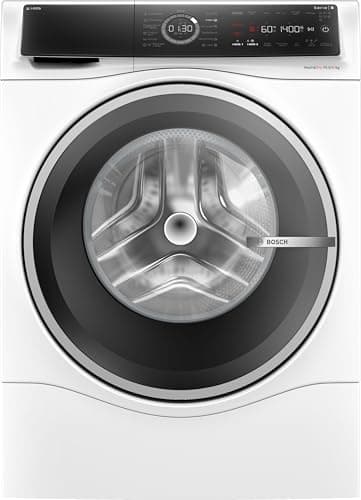 Bosch WNC254A0FR, Série 8, Lave-linge séchant, Pose-libre, 10,5 kg, 1400 trs/min, Blanc