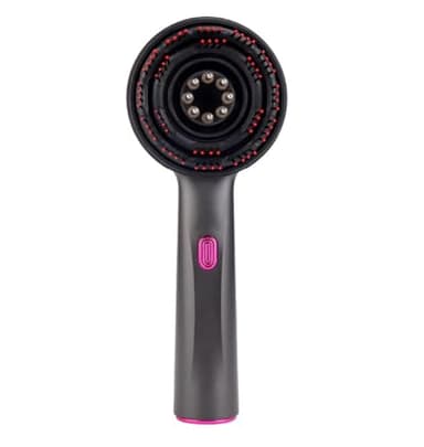 Peigne de massage de vibration électrique thérapie de lumière rouge massage de croissance des cheveux brosse de cuir chevelu applicateur d'huile liquide