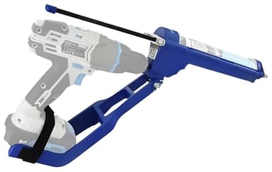 TIVOLY - Pistolet à Cartouche T-Gun F300 - Adaptable sur Perceuse et Visseuse - Pour Cartouches Ø 50 mm/310 ml