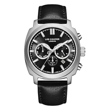 Lee Cooper Homme Analogique Quartz Montre avec Bracelet en Cuir LC08172.351
