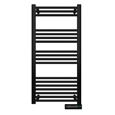 Cecotec ReadyWarm 9200 Smart Towel Sèche-Serviettes électrique à inertie Fluide Écran LED Commande Tactile Programmateur 3 Modes de Fonctionnement 2 systèmes de sécurité Noir 750 W