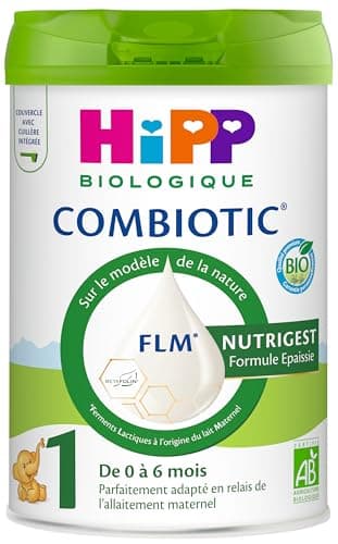 HiPP - Combiotic Nutrigest - Lait 1 Epaissi - Boîte - 800g