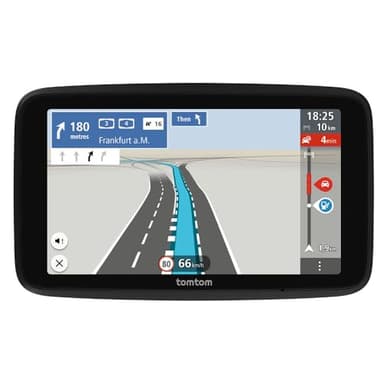 TomTom GPS Voiture GO Classic 2ème génération (6 Pouces, Info Trafic, Essai Alertes des Zones de Danger, Cartes EU, Mise à Jour Via WiFi, Guidage sur Changement de Voie, Fixation Reversible Intégrée)