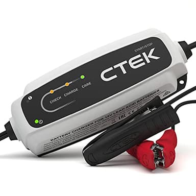 CTEK CT5 Start/Stop, Chargeur De Batterie 12V, Chargeur De Batterie Voiture, Mainteneur De Charge De Batterie, Chargeur De Batterie Intelligent Et Désulfateur De Batterie