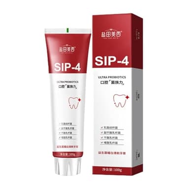 Dentifrice -4, Dentifrice Probiotique -4, -4 Dentifrice Blanchissant, -4 - Dentifrice blanchissant, Rafraîchir l'haleine dentifrice, dentifrice pour blanchir les dents