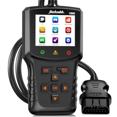 OBD2 Diagnostic Auto Valise Voiture: Valise Diagnostique Auto Multimarque Français - Lecteur Codes Défaillance Moteur Fonctions Complètes OBDII - Machine Diagnostic pour BMW VW Audi Tous Véhicules OBD