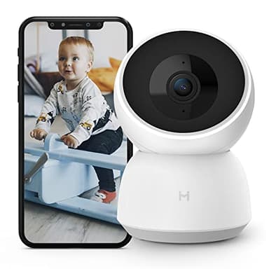 IMILAB Caméra de Sécurité A1 1296P FHD Vidéo WiFi IP Caméra de Surveillance Infrarouge Vision Nocturne Détection Humaine Bébé Pleurer Caméra avec Stockage Cloud Gratuit