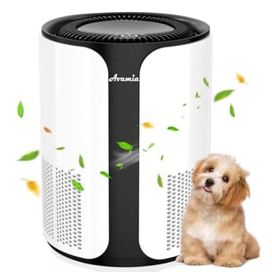 Avamia Purificateur d'Air pour Grandes Pièces jusqu'à 100 ㎡, Purificateur HEPA H14 pour Maison et Animaux, Filtre à Air pour la Poussière, la Fumée, les Poils d'Animaux, les Pellicules, et le Pollen