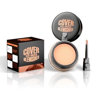 Cushion Correcteur de teint, tatouages, boutons, cicatrices d'acné, cernes, modificateur de teint, sans poudre, visage, corps, correcteur, maquillage