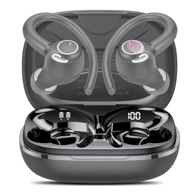 DUSONLAP Écouteur Bluetooth Traducteur Instantané – Traduction En Temps Réel, Oreillette Sans Fil Pour Voyage, Affaires Et Langues Étrangères