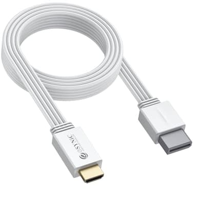 eSynic Adaptateur Wii vers HDMI Câble Convertisseur Wii vers HDMI 200cm HD1080p Prend en Charge Le Mode d'Affichage Wii 720p Plug and Play Compatible avec Wii, Wii U, HDTV, Moniteur