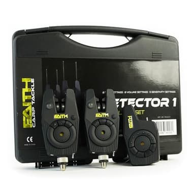 Détecteur de Foi Ensemble de détecteurs de Touche 2+1 sans Fil - Portée de 220m - Paramètres sonores avancés - Indication LED innovante - Sensibilité Ajustable - Valise Pratique