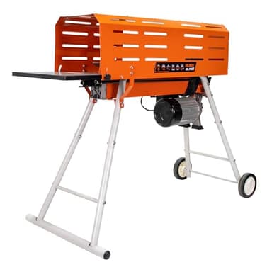 RURIS POWER FOR NATURE Fendeur de bûches électrique DL700-2200W, 7 tonnes, Capacité 52cm x 25cm - Avec Support et Cage