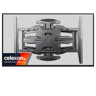 celexon Support Mural TV/écran Adjust-SRT70460 avec Bras articulé | pour écrans 42" à 70" Jusqu’à 60 kg | Support orientable et inclinable, Universel LCD/LED et Plasma Jusqu’à VESA 600x400