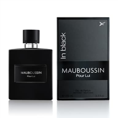 Mauboussin - Pour Lui In Black 100ml - Eau de Parfum Homme - Senteur Boisée & Orientale