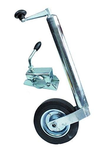 XL PERFORM TOOLS 553928 Roue Jockey avec Fourche Diamètre 48mm + Bride Remorque