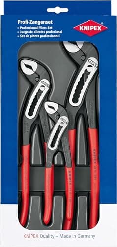 KNIPEX Jeu de pinces Alligator 1 x 88 01 180, 1 x 88 01 250, 1 x 88 01 300, 00 20 09 V03