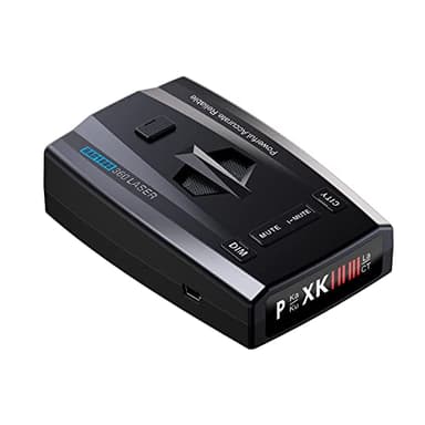 Baceyong 12V 3W Détecteur de Radar de Voiture de Surveillance à 360 degrés avec méthode de Mesure de Vitesse 4 Modes 3, 300-1000m Radar d'avertissement à Distance Longue Distance