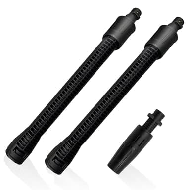 2 Pièces Lance Télescopique pour Nettoyeur Haute Pression - Extension Compatible avec Karcher K2-K7 - Buse Réglable, Pièce de Rechange pour Pistolet de Lavage