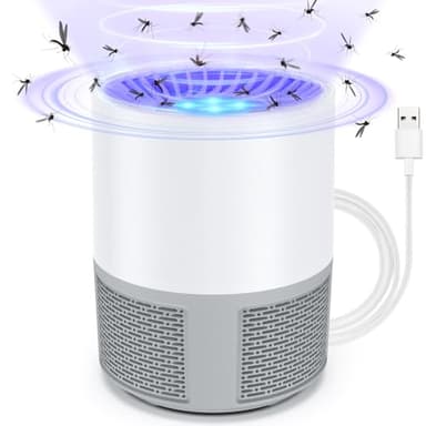 Lampe Anti Moustique Electrique,Anti Moustique Exterieur Intérieur Lampe Anti Insectes Repulsif Moustique Anti Mouche Tue Mouche Electrique Jardin Contre Les Insectes pour Camping l'usage Domestique